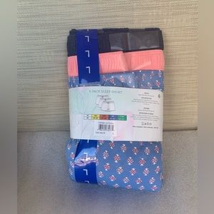 Sleep Shorts 3 pieces Black, Pink, Blue color Large